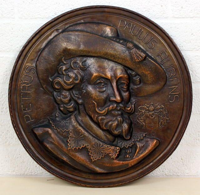 Koper plaat Rubens, Enlèvement, Cuivre
