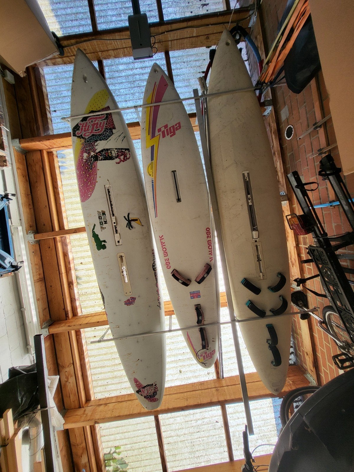 windsurf materiaal allerlei, Sports nautiques & Bateaux, Planche à voile, Enlèvement