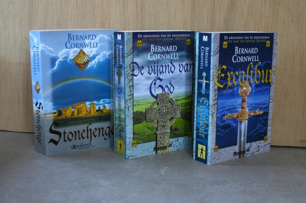 Fantasy: Bernard Cornwell x 3, Boeken, Ophalen of Verzenden, Gelezen, Bernard Cornwell