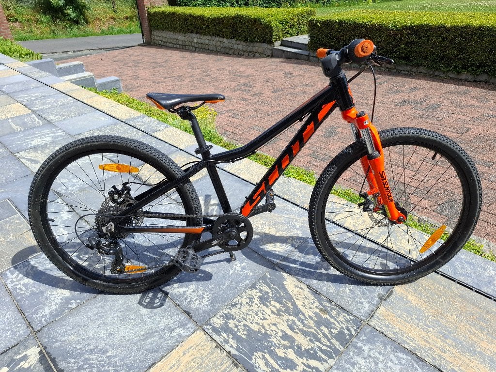 scott scale 24 inch jongens meisjes fiets, Fietsen en Brommers, Ophalen, Zo goed als nieuw, Overige merken