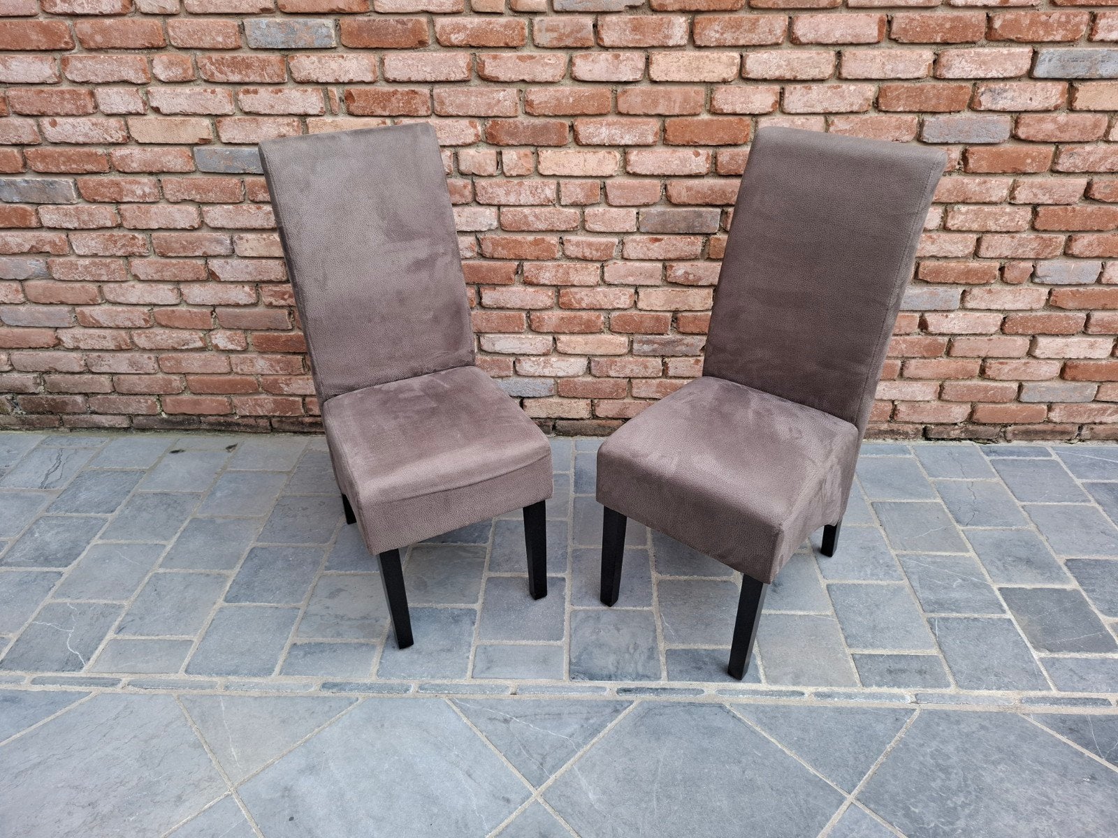 Chaises de salle à manger WEBA neuves, Velours, Enlèvement, Tissus, Deux