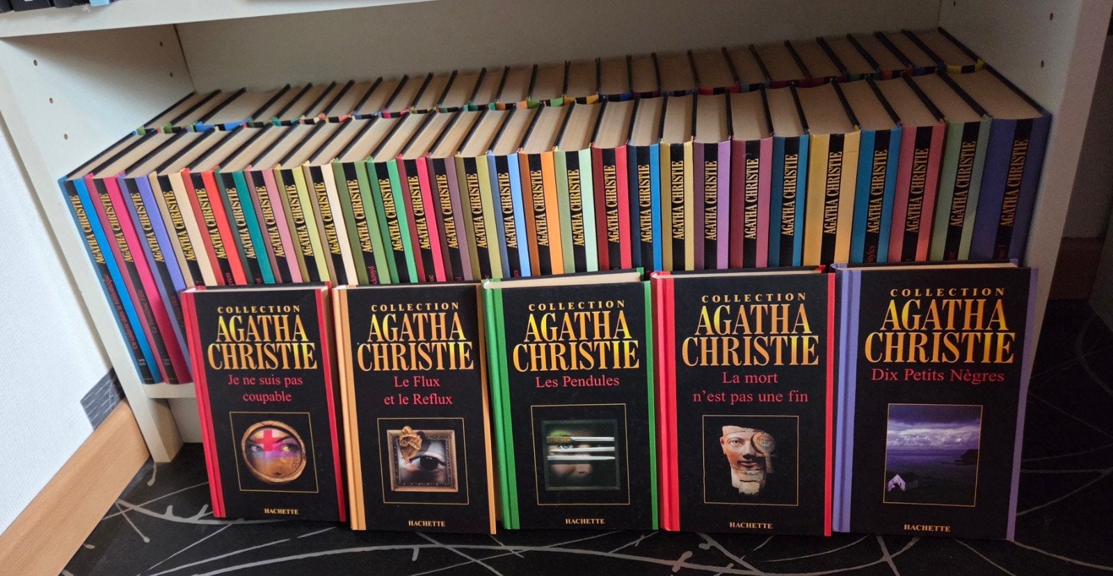 Collection Agatha Christie hachette 80 livres, Livres, Enlèvement