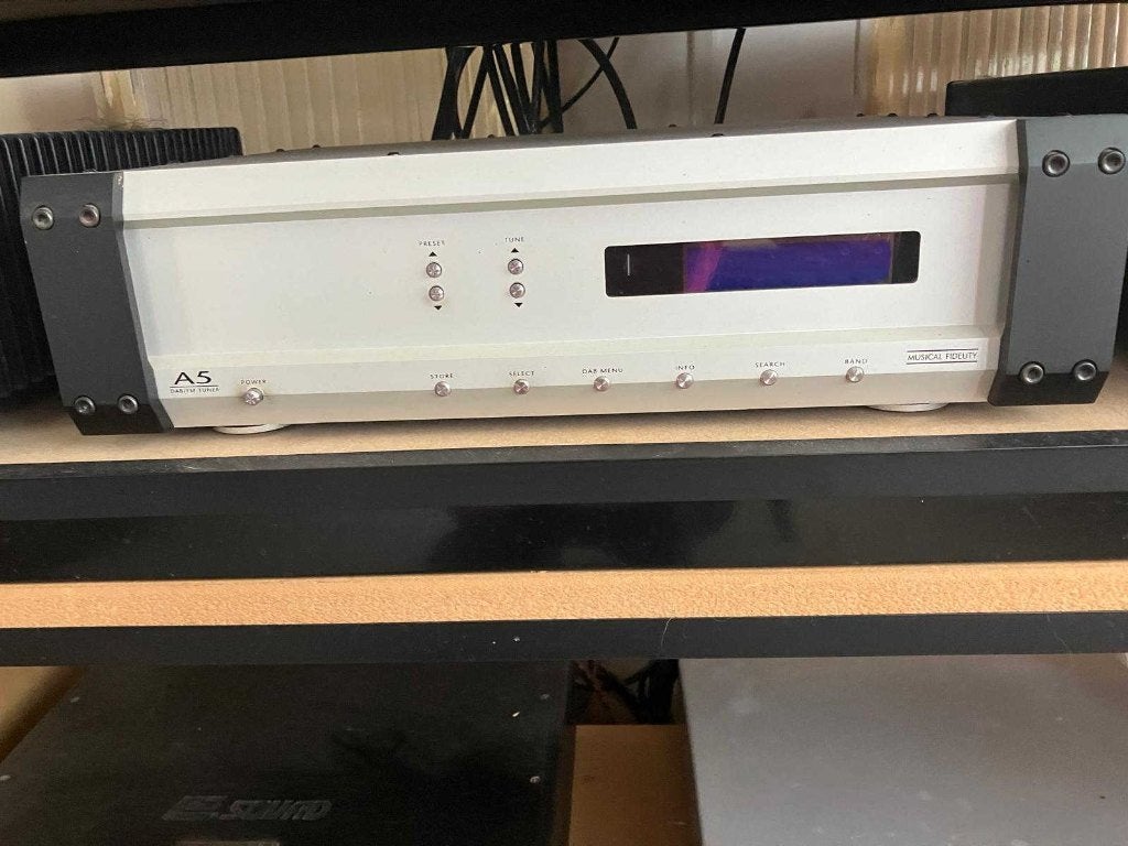 Musical Fidelity A5 tuner, Audio, Tv en Foto, Ophalen of Verzenden, Gebruikt