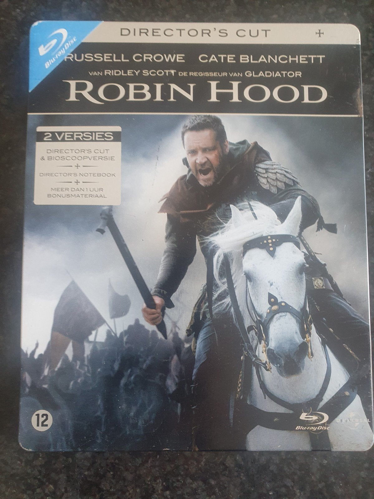 Robin Hood blu ray steelbook NL FR, Ophalen of Verzenden