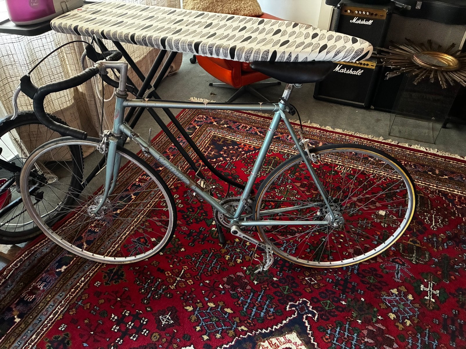 Koersfiets vintage kader 58, Fietsen en Brommers, Ophalen