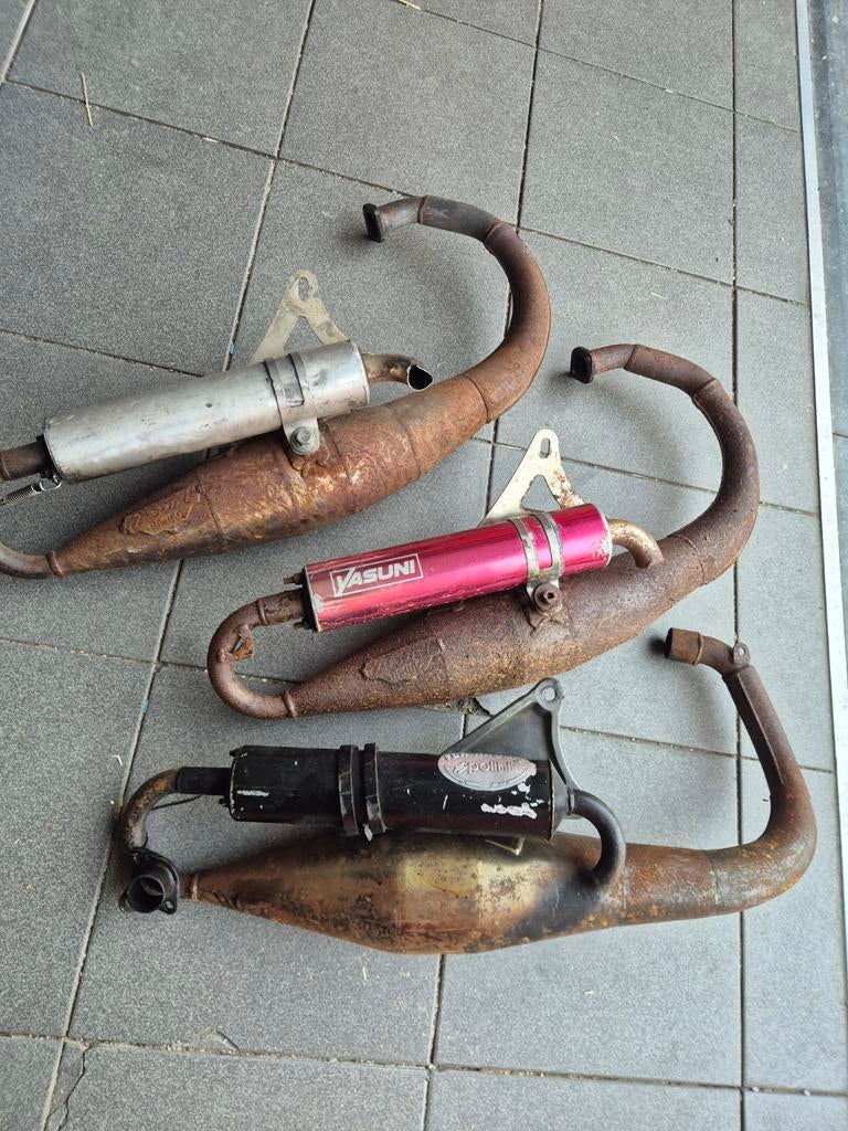 Mbk booster uitlaten, Ophalen