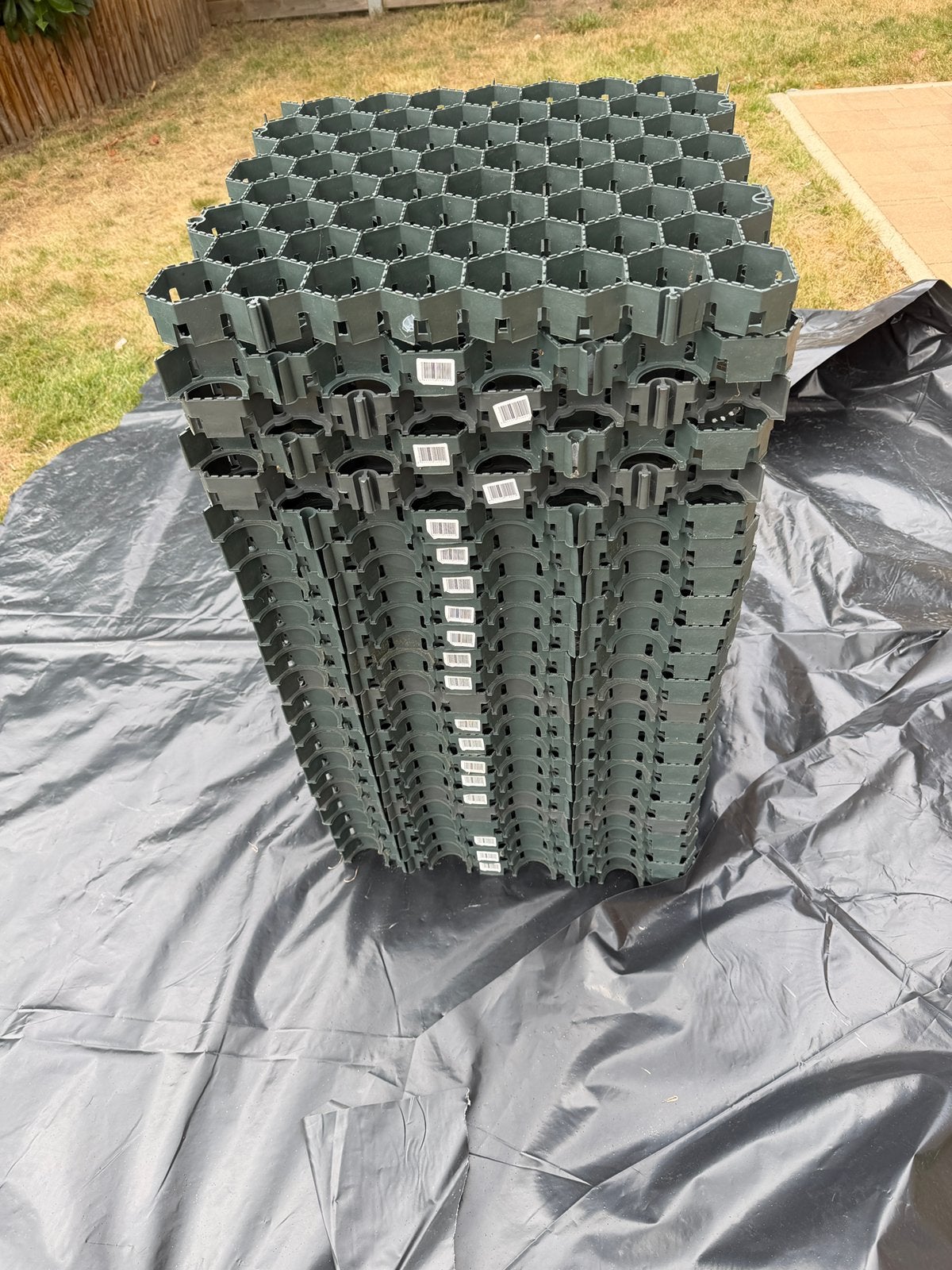 Grind matten groen, Tuin en Terras, Grind, Keien en Split, Ophalen, Zo goed als nieuw, Groen, Grind