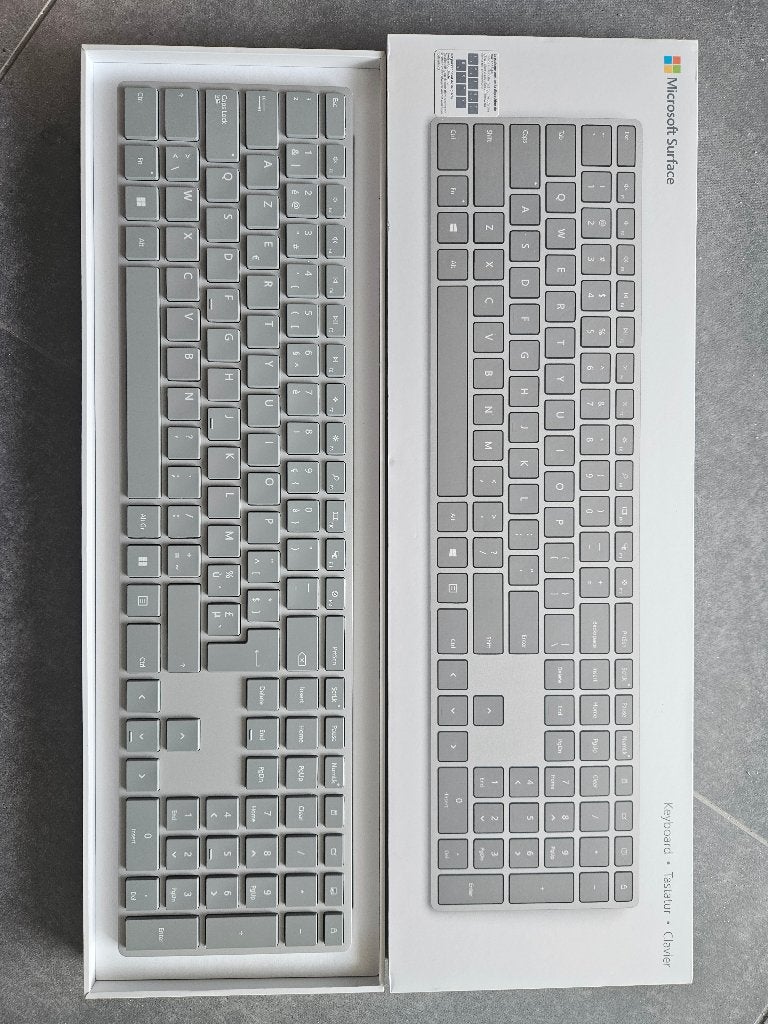 Toetsenbord, Ophalen, Azerty, Zo goed als nieuw, Draadloos