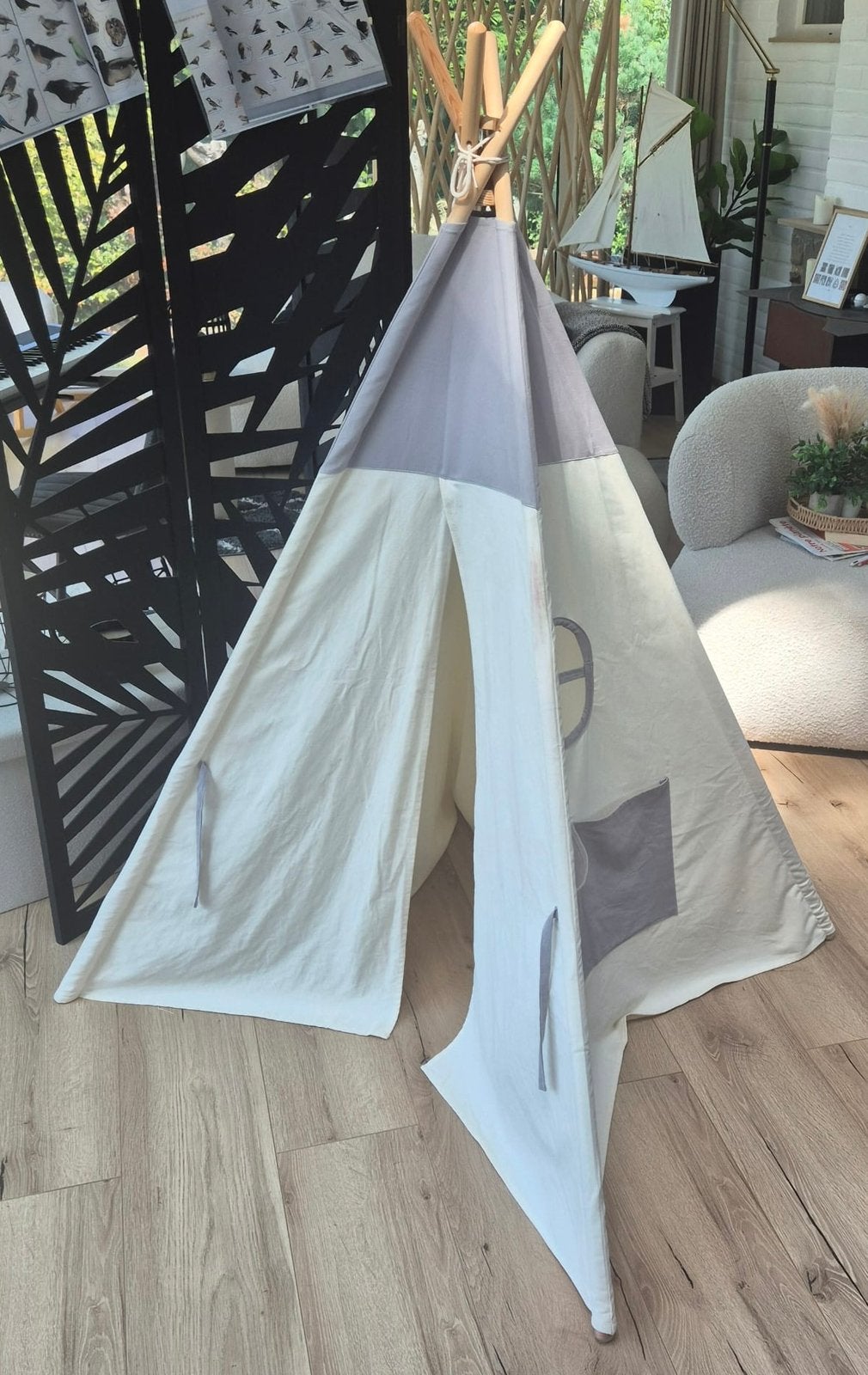 Tente tipi enfant, Enlèvement, Utilisé