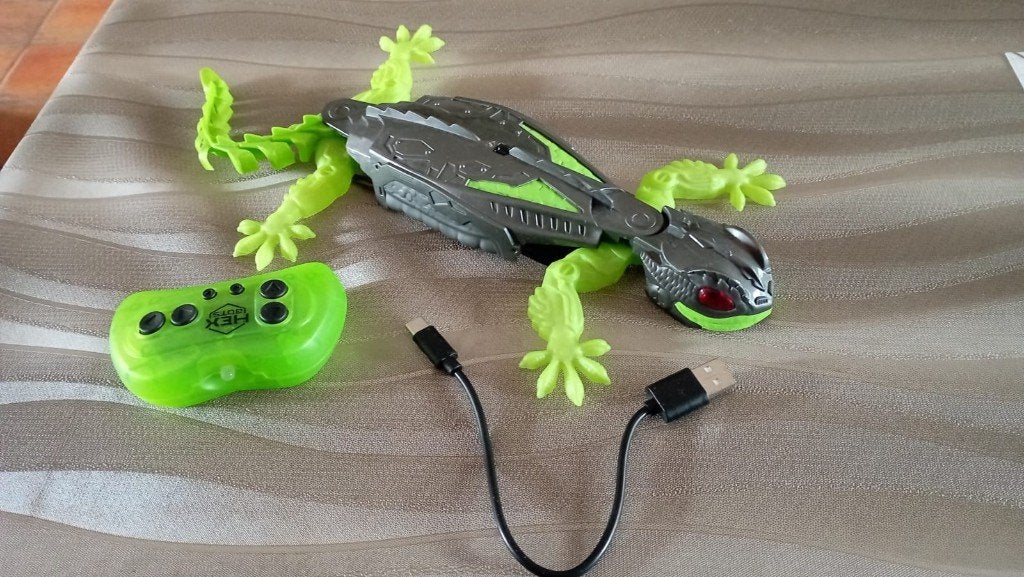 Te koop : speelgoed hagedis (gekko), Ophalen of Verzenden, Zo goed als nieuw, Jongen of Meisje