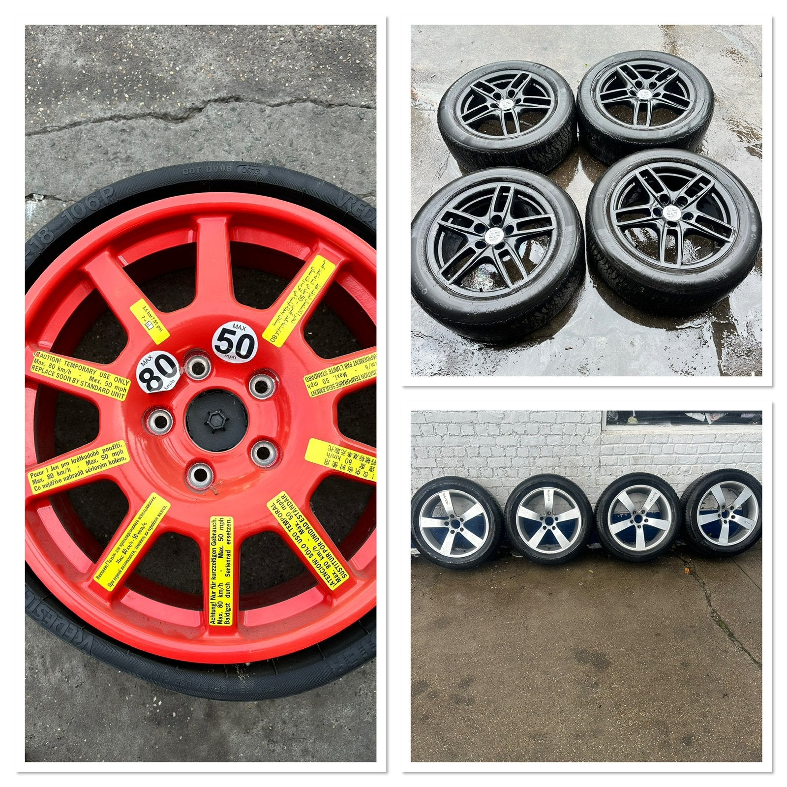 Roue Secour Homecomer d'origine Porsche neuf jamais utilisé, Enlèvement, Neuf, Pneus et Jantes