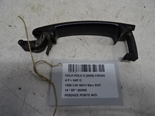 POIGNEE EXTERIEURE AVANT DROITE Volkswagen Polo V (6R), Volkswagen, Volkswagen AG, Utilisé, Kundenbetreuung@volkswagen.de