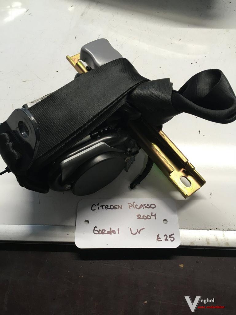 Citroen Picasso 2004 Gordel Linksvoor   96314387XX, Gebruikt, -, -, Ophalen of Verzenden