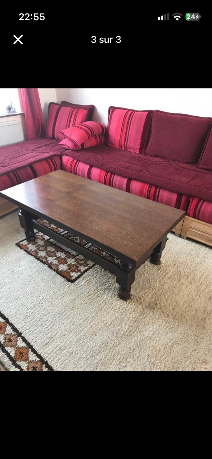 Salon marocain, Ophalen, Zo goed als nieuw