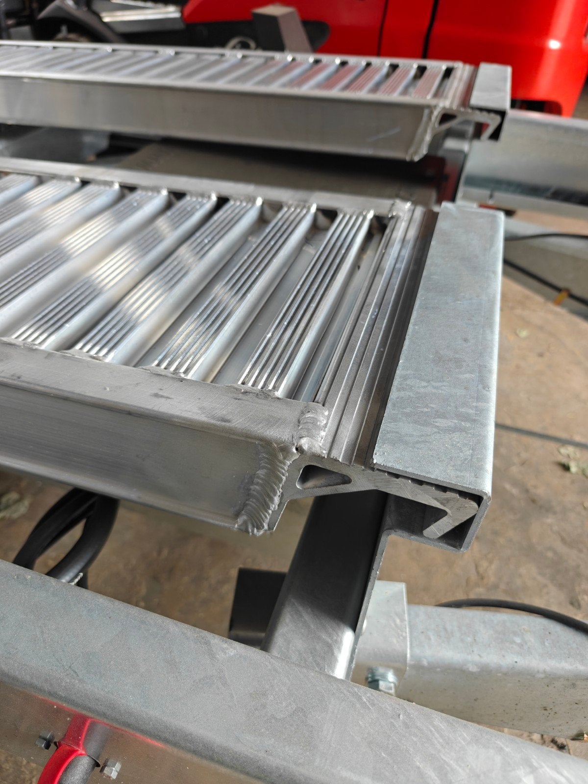ACTIE! Set Aluminium oprijplaten aanhanger, Auto diversen, Ophalen, Nieuw
