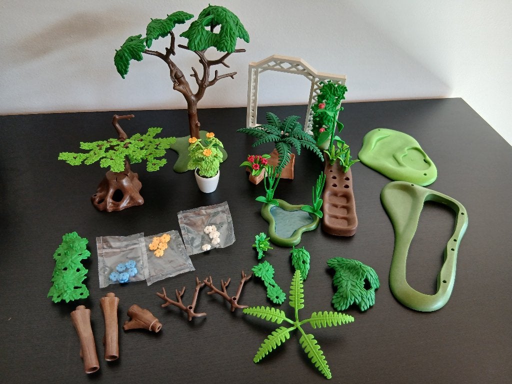 Playmobil groen accessoires, Enlèvement ou Envoi, Playmobil en vrac