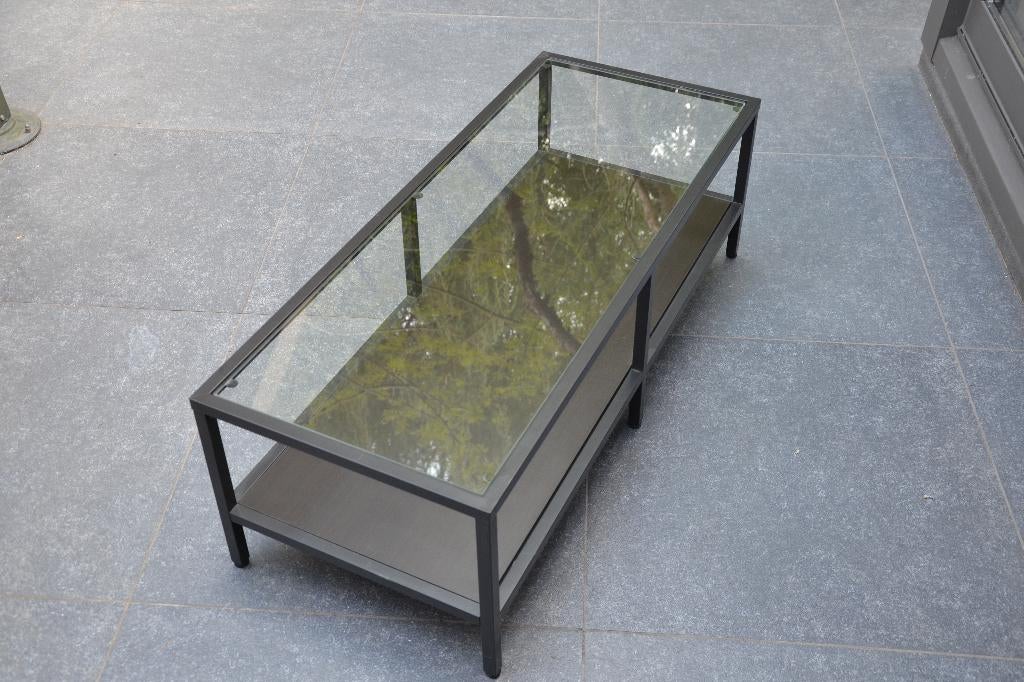 Table de salon., Maison & Meubles, Tables | Tables de salon, Enlèvement, Comme neuf, Rectangulaire, Verre
