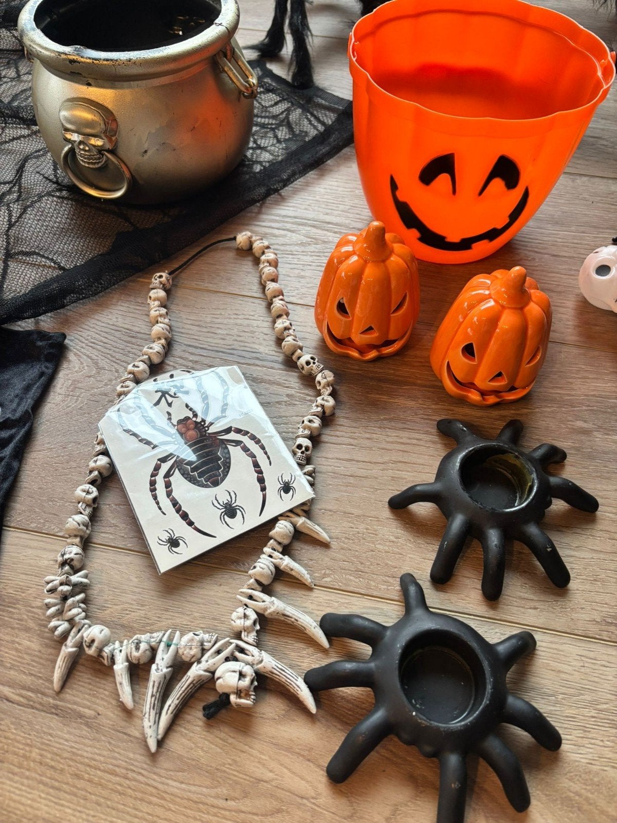 haloween decoratie, Ophalen