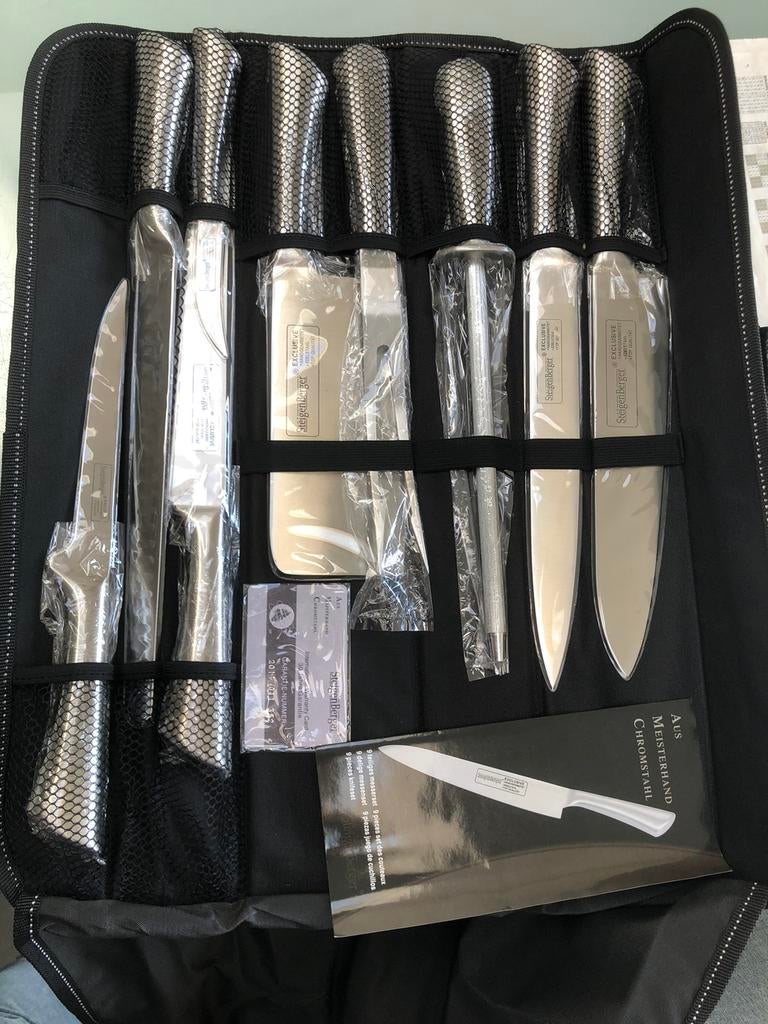 SteigenBerger 9 delig messenset, Ophalen, Nieuw