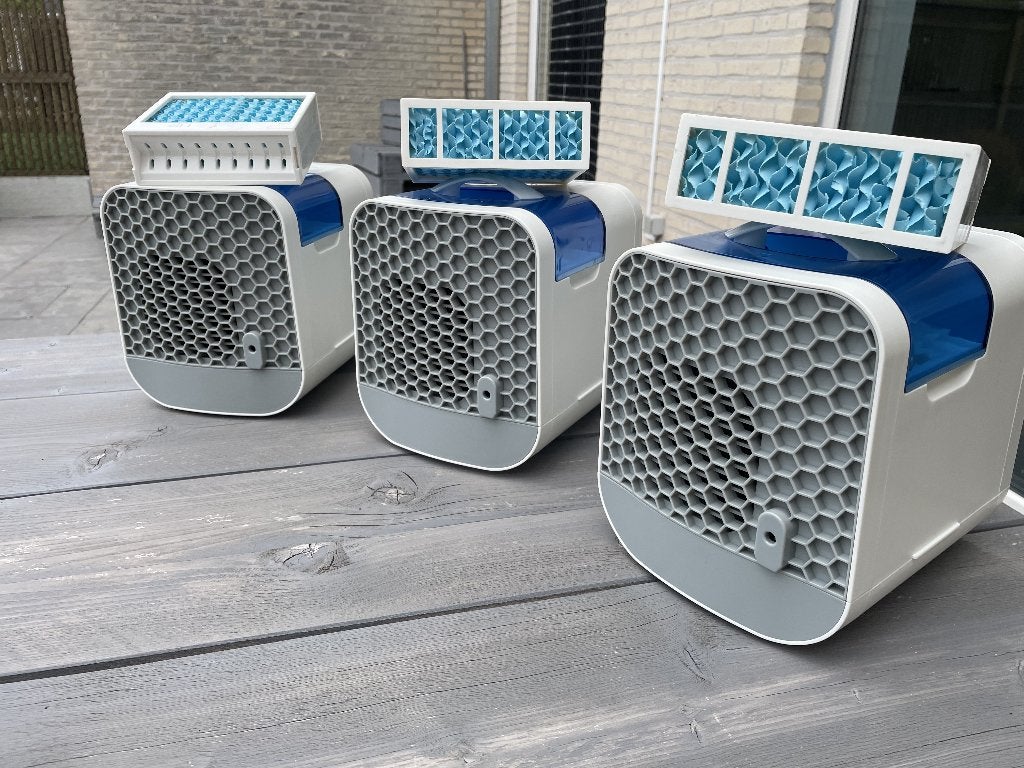 Domo Desktop air cooler, Electroménager, Enlèvement, Comme neuf, Ventilateur de table