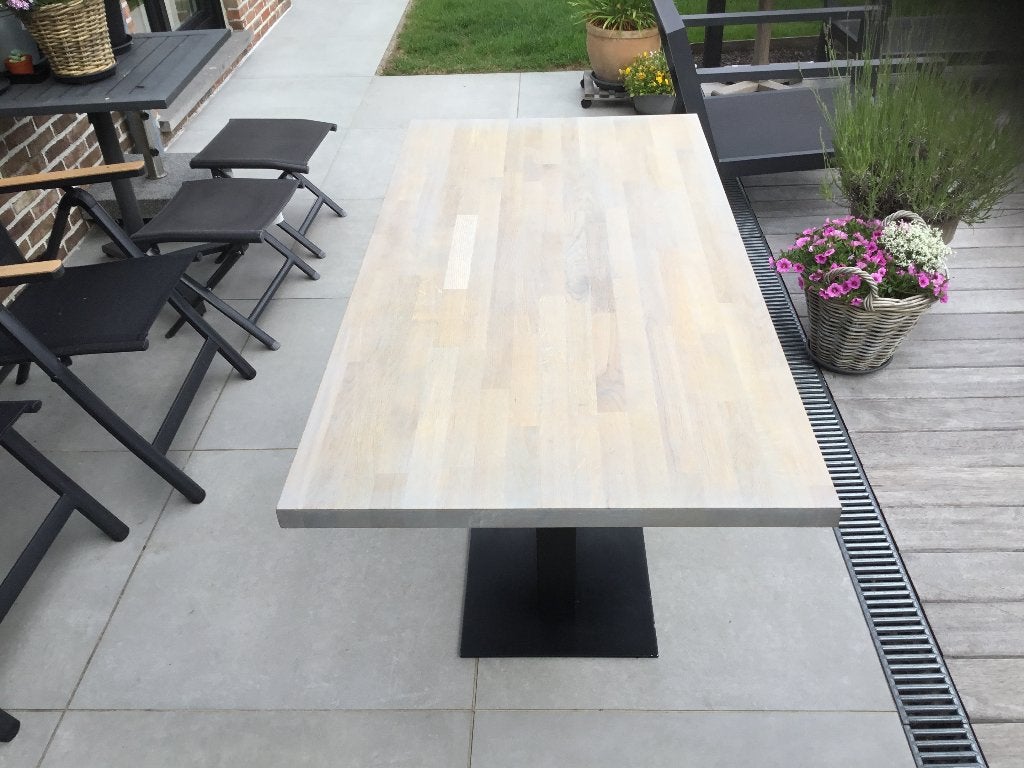 Mooie tafel, Ophalen, Zo goed als nieuw, 100 tot 150 cm, 50 tot 100 cm