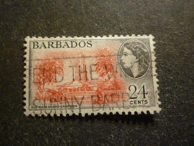 Barbados/Barbade 1956 Mi 211(o) Gestempeld/Oblitéré, Verzenden