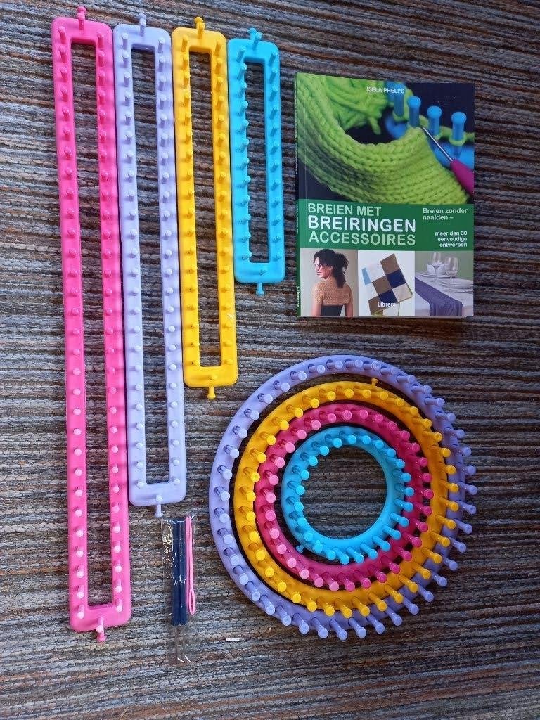 2 sets breiringen met handboek, alles nieuw, Enlèvement, Neuf