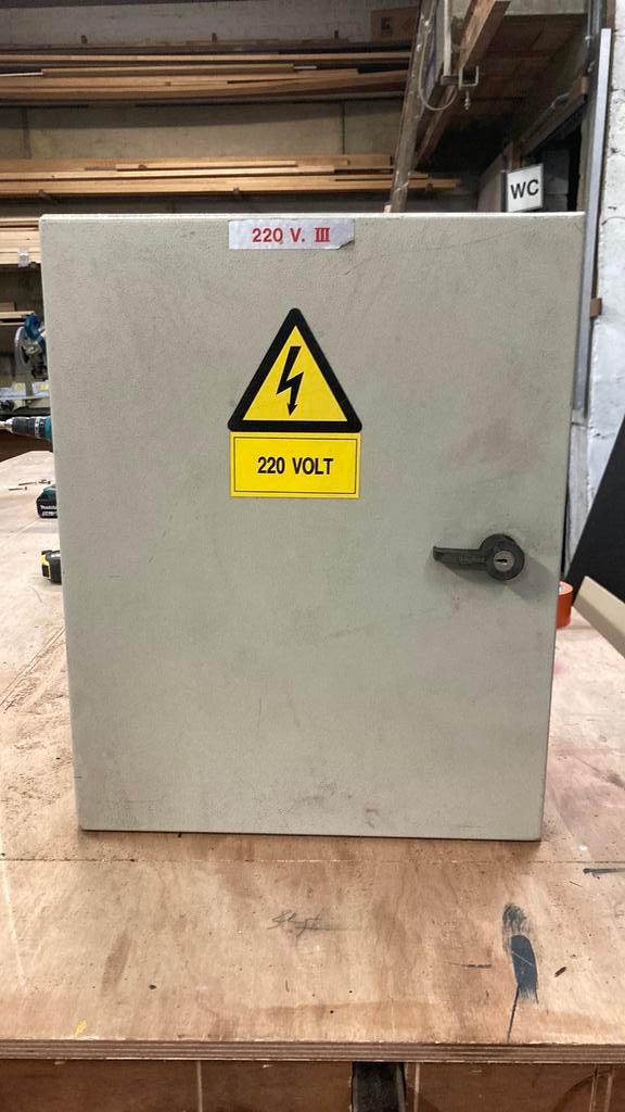 Elektriciteitskast, Doe-het-zelf en Bouw, Ophalen, Gebruikt
