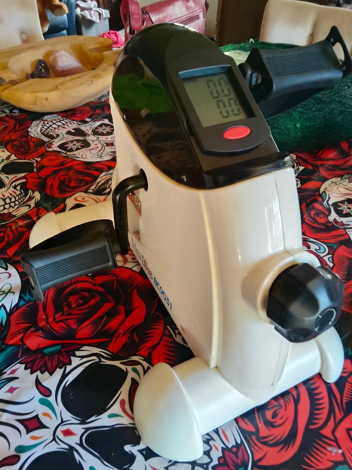 Pedaaltrainer, Ophalen