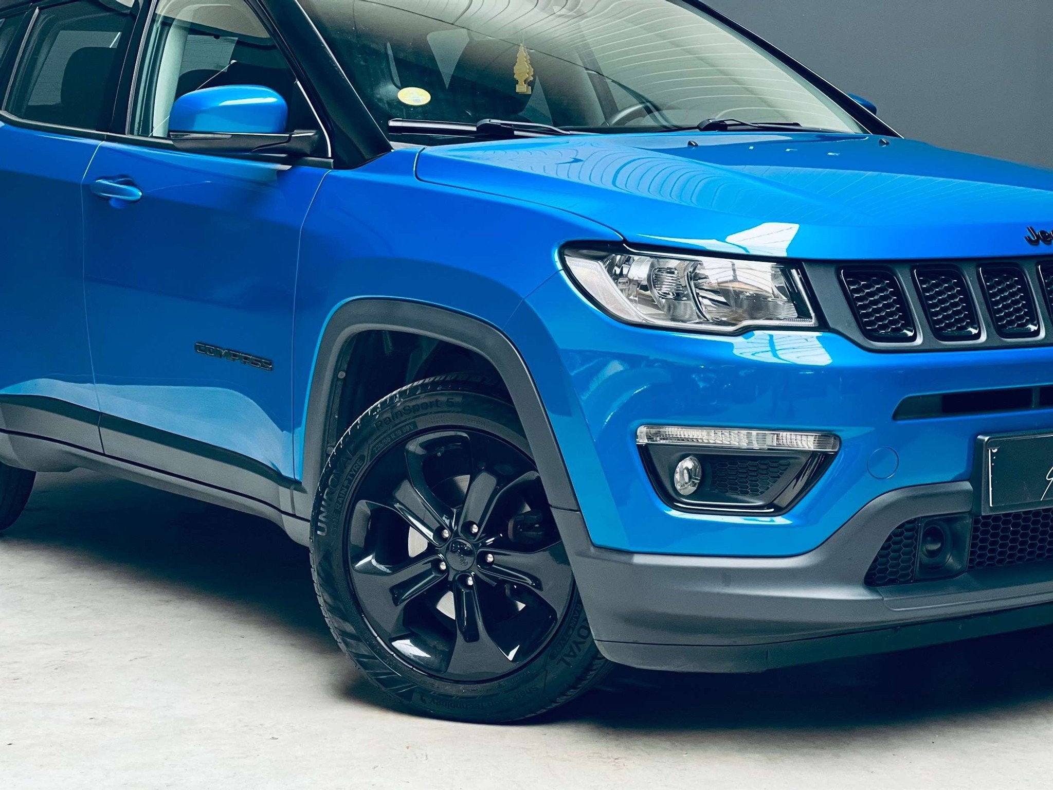 Jeep Compass 1.6 MJD *CARPLAY*CLIMATISATION*CAR’ET COMPLET, Voorwielaandrijving, Gebruikt, 4 cilinders, Blauw
