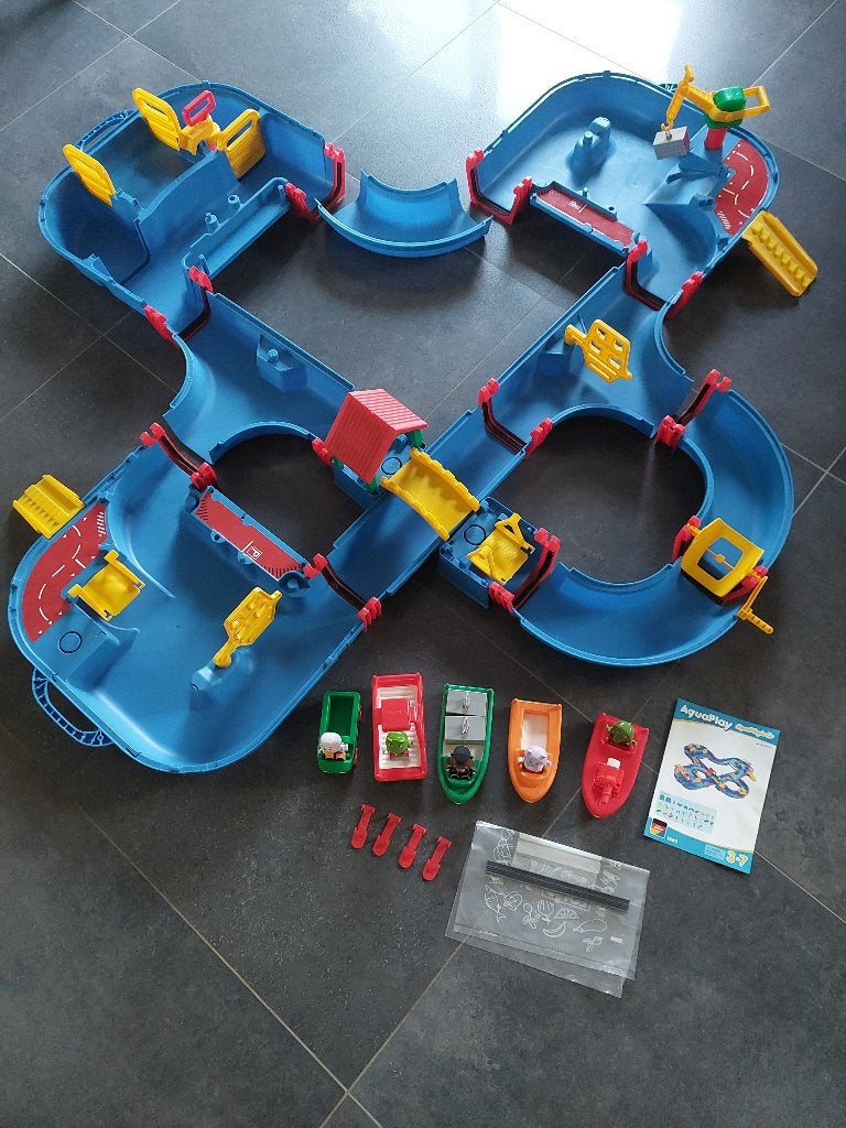 AquaPlay 1660 - AquaPlay´nGo + 273 - brandweerboot, Ophalen, Gebruikt