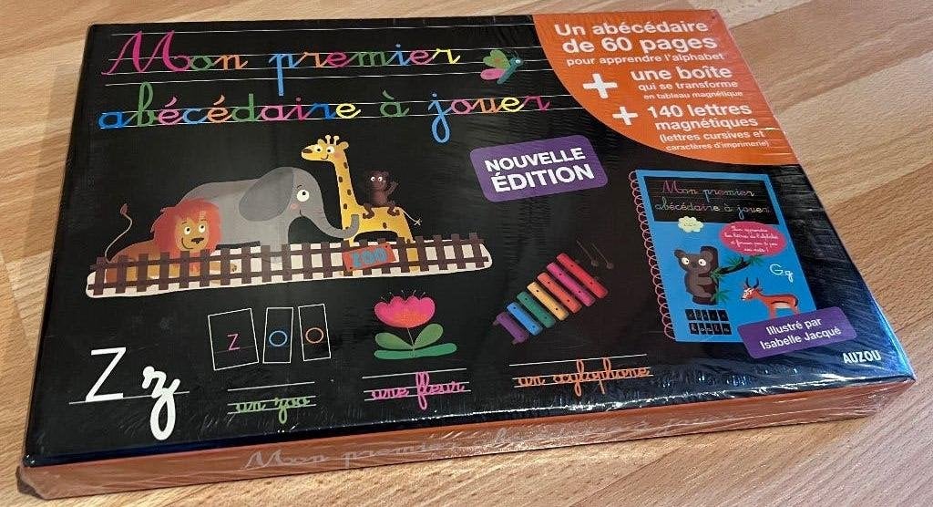Mon premier abécédaire à jouer avec 140 lettres magnétiques, Enlèvement, Neuf, Langue et Lecture