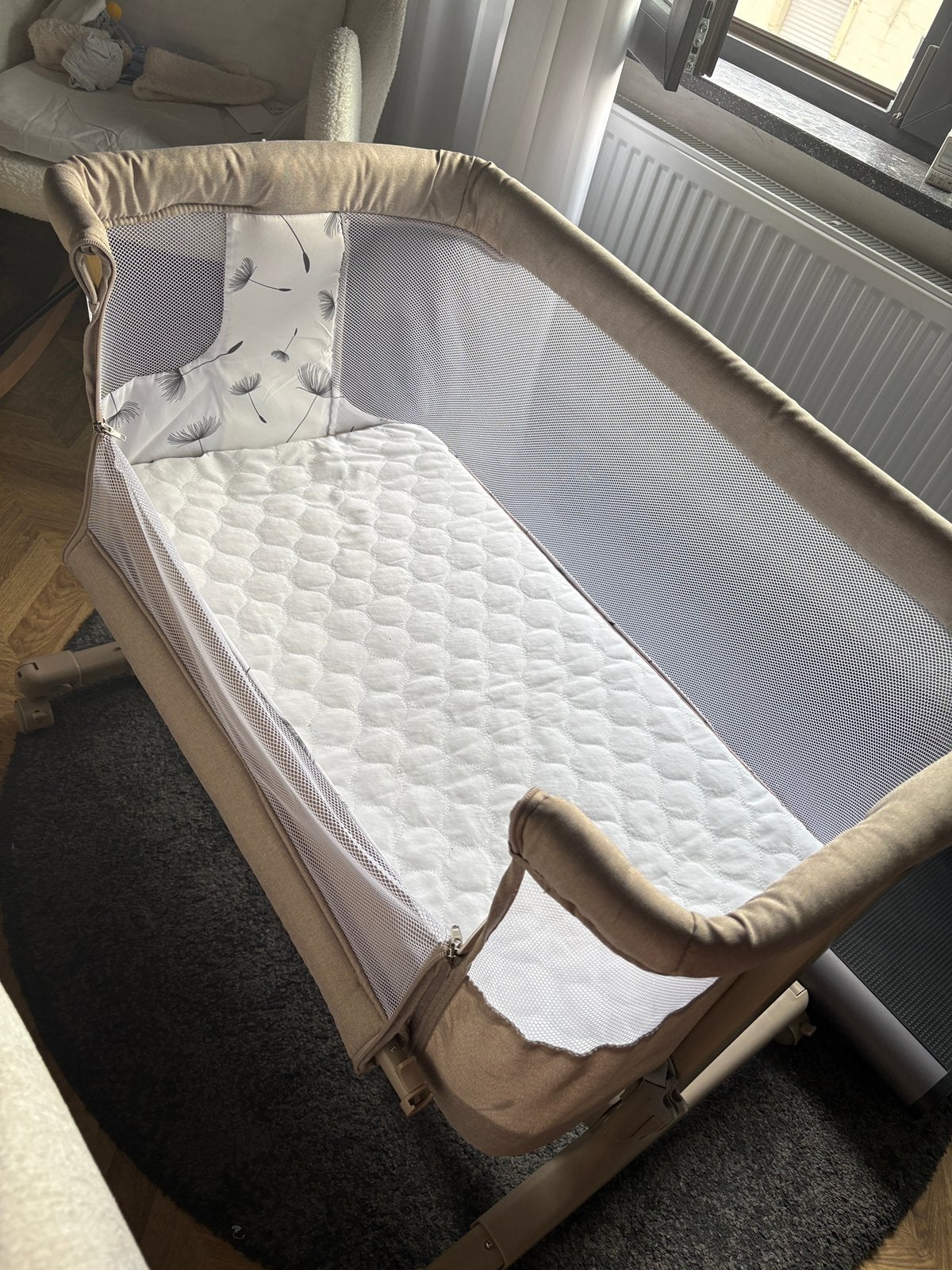 Lionelo co sleeper  wieg, Ophalen of Verzenden, Zo goed als nieuw, Wieg