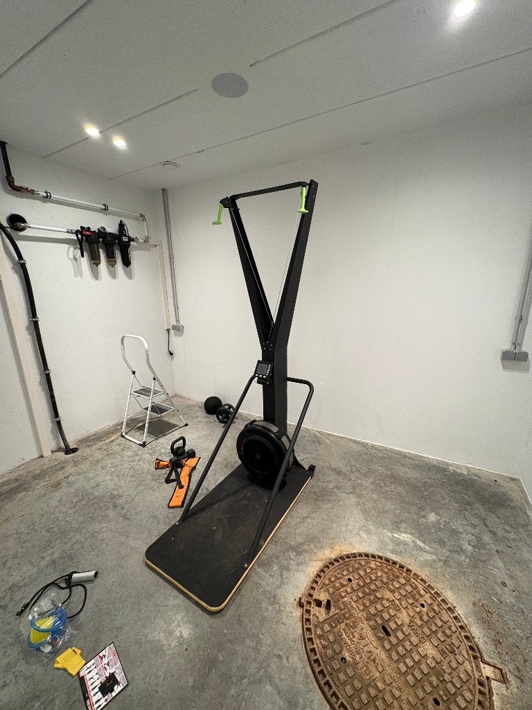 ski trainer, Sports & Fitness, Appareils de fitness, Jambes, Rameur, Comme neuf, Enlèvement