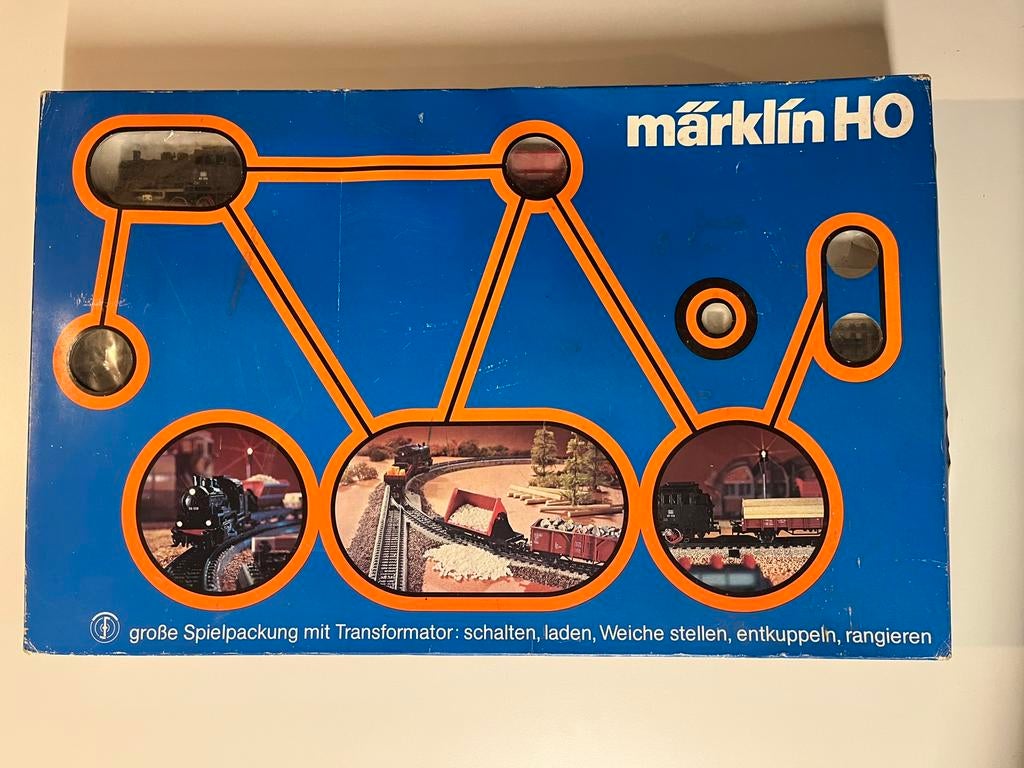 Train électrique. Marklín, NS, Enlèvement, Set de Trains, Märklin