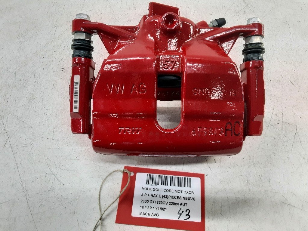 ETRIER DE FREIN AVANT GAUCHE Golf VII (AUA) (5Q0105DR), Volkswagen, Mevr. I. Hauben, Utilisé, Rue de l'Espoir 34 34
4030  GRIVEGNÉE, BE