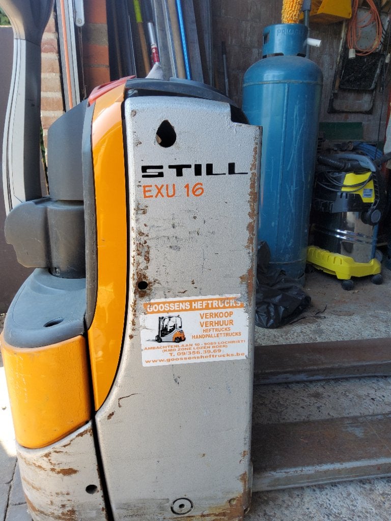 Still elektrische transpallet MET SLECHTE BATTERIJ, Doe-het-zelf en Bouw, Palletwagens en Pompwagens, Ophalen, Gebruikt