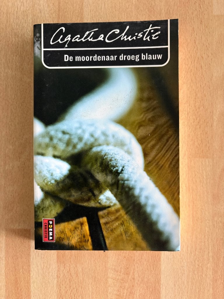 Agatha Christie - De moordenaar droeg blauw, Livres, Policiers, Enlèvement ou Envoi
