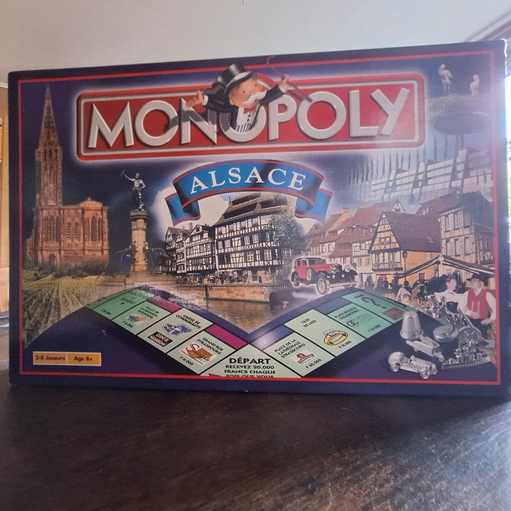 monopoly alsace, Vijf spelers of meer, Ophalen of Verzenden, Gebruikt, HASBRO