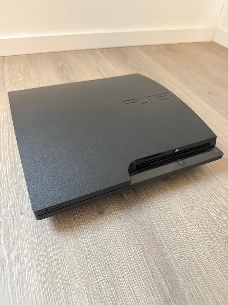 PlayStation 3 Slim met spelletjes, Games en Spelcomputers, Ophalen, Zo goed als nieuw