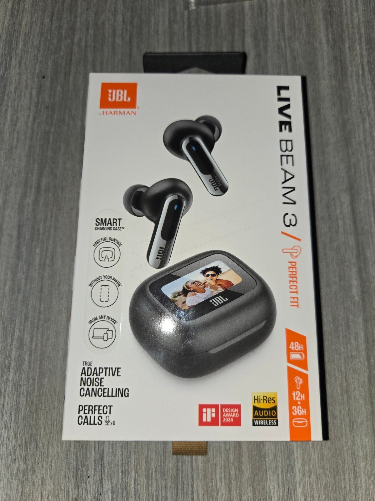 JBL Live Beam 3, Audio, Tv en Foto, Hoofdtelefoons, In-ear, JBL, Ophalen of Verzenden, Draadloos