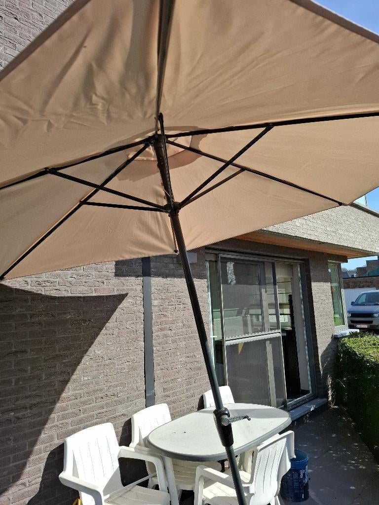 Terras parrasol, Ophalen, Gebruikt, Overige typen, Kantelbaar