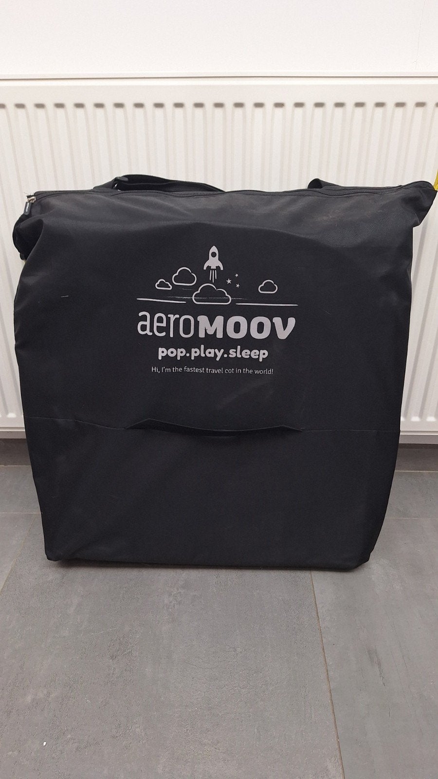 Reisbed aeromoov, Ophalen