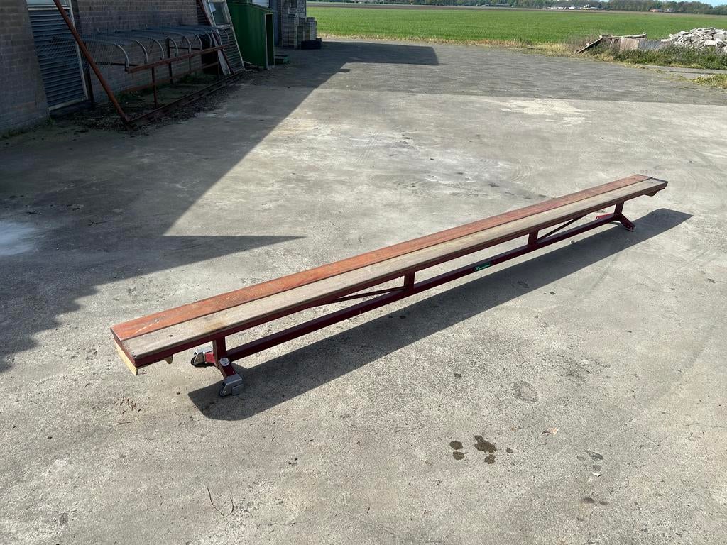 Turnbanken 360 - 420cm - 30 stuks, Ophalen, Rood