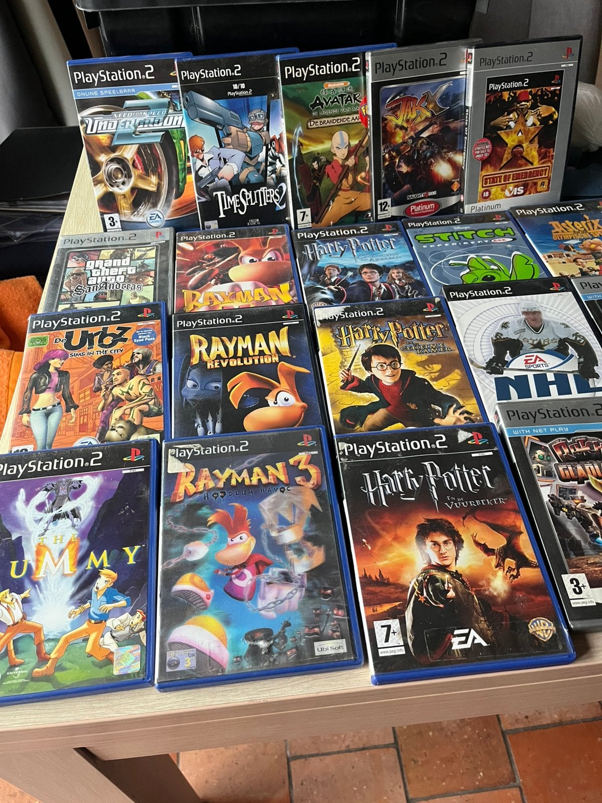 34 spelletjes PlayStation2, Games en Spelcomputers, Games | Sony PlayStation 2, Ophalen of Verzenden, Zo goed als nieuw