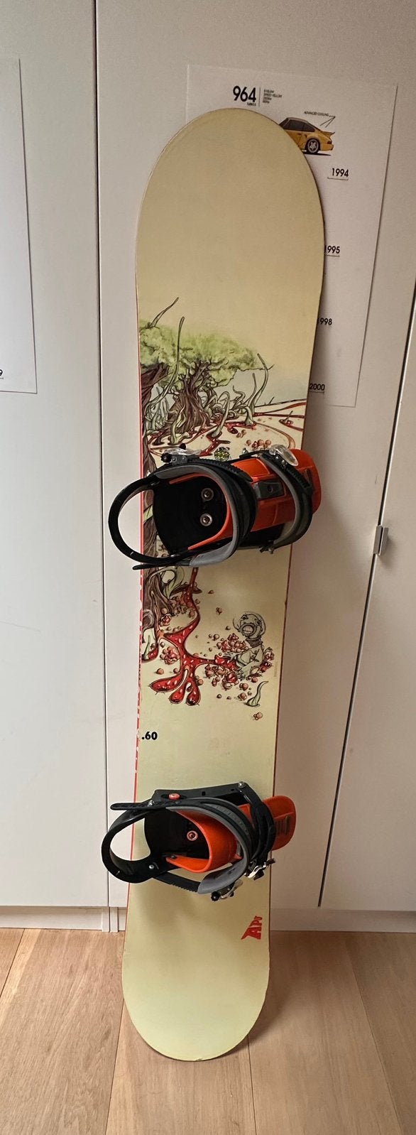 Snowboard 160, Sport en Fitness, Snowboarden, Ophalen, Gebruikt