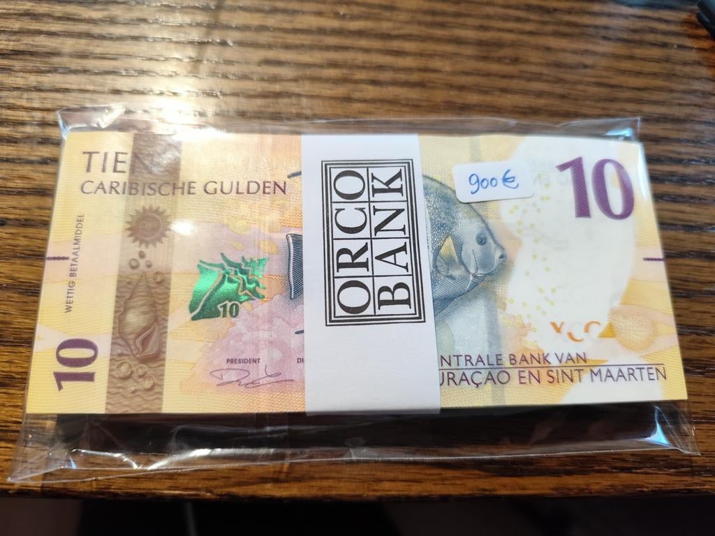 Bundel van 10 gulden 2025 - Curaçao en Sint Maarten, Postzegels en Munten, Ophalen of Verzenden, 10 gulden, Setje