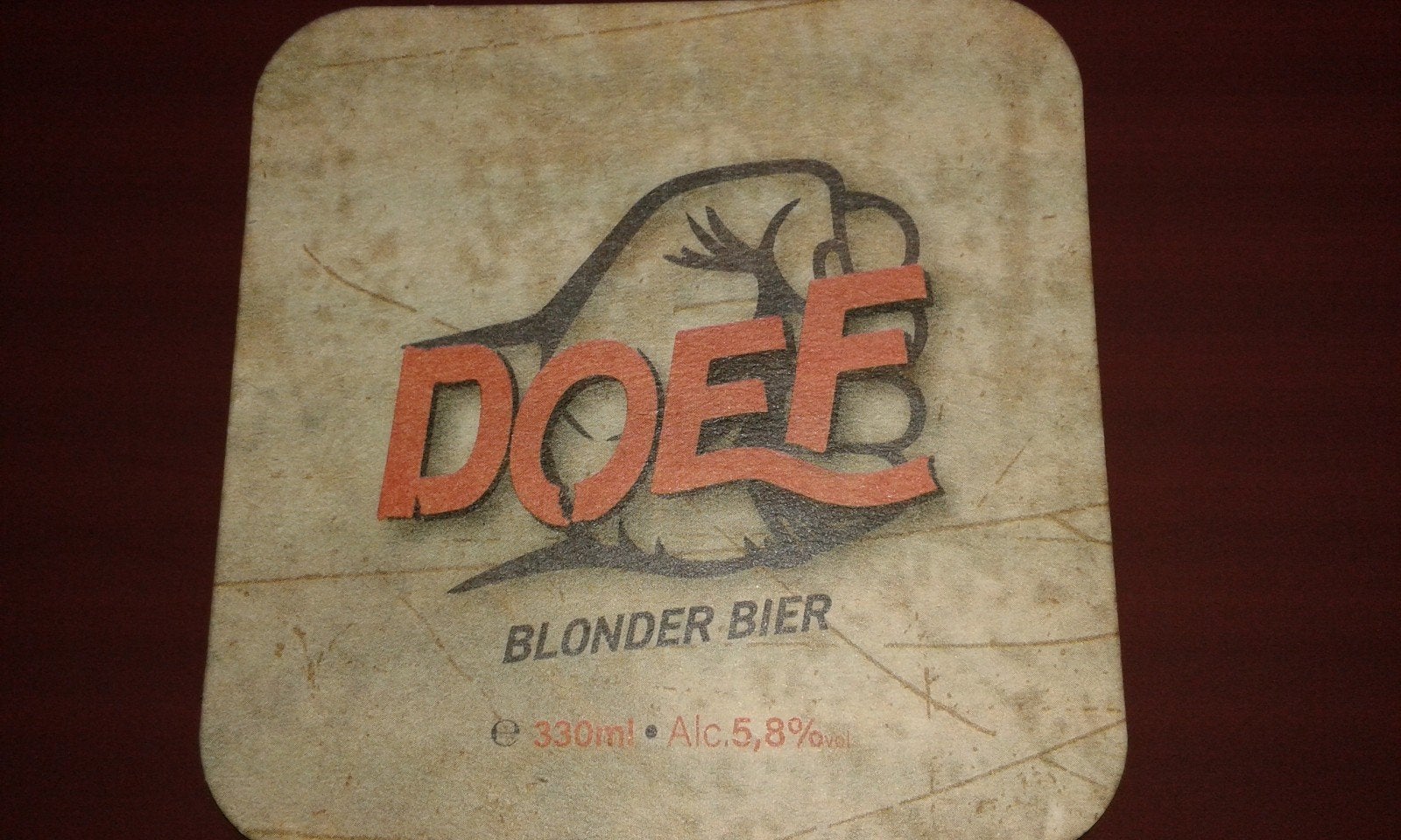 Tapis à bière DOEF, Collections, Marques de bière, Enlèvement ou Envoi, Neuf, Autres marques