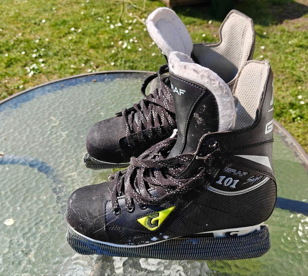 Patins de hockey sur glace., Sport en Fitness, Hockey, Ophalen, Schoenen