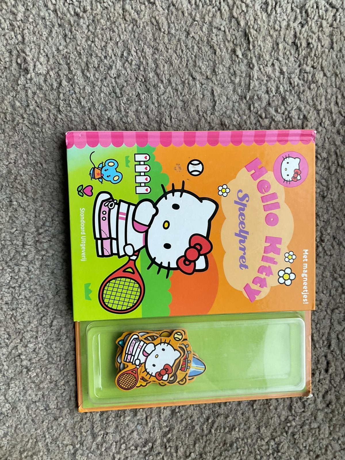 Hello Kitty speelpret met magneetjes, Ophalen of Verzenden, Zo goed als nieuw